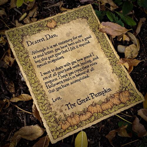 Letter from the Great Pumpkin