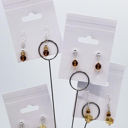 "Lux Vitae" Mix-and-Match Jewelry Set, Earrings