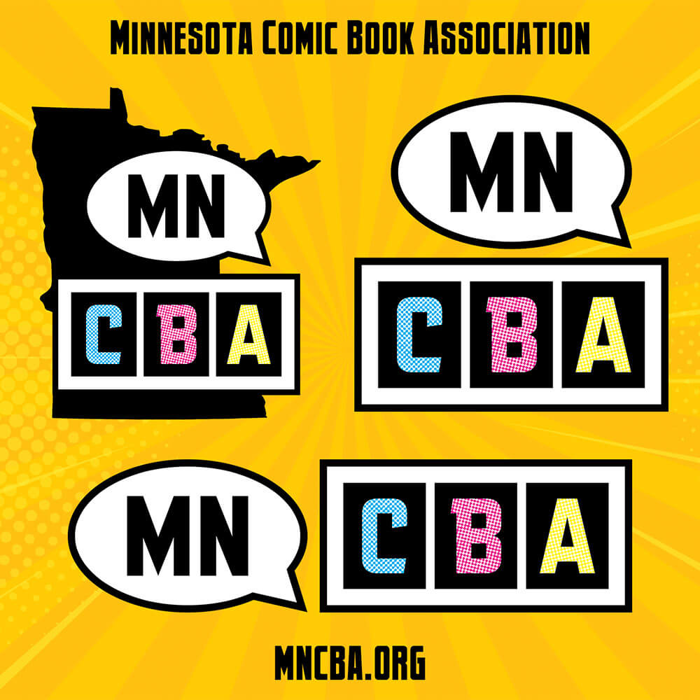 Minnesota Comic Book Association Logo Variations