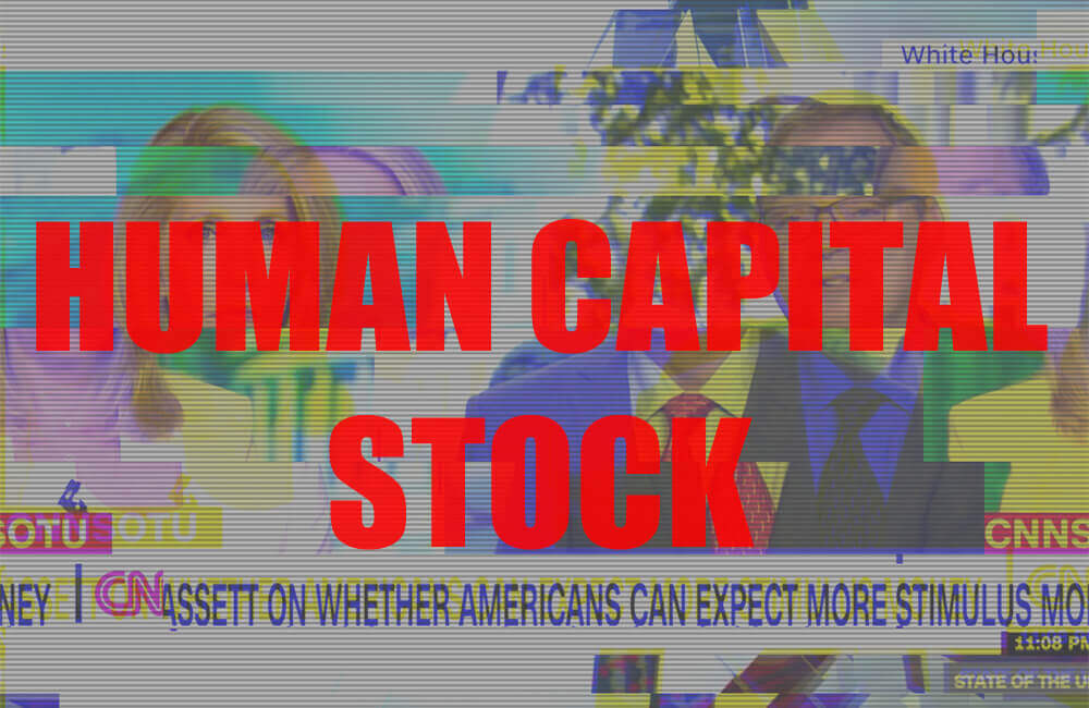 Glitch-edited screenshot of Kevin Hassett on CNN referring to "Human Capital Stock" Glitch-edited screenshot of Kevin Hassett on CNN referring to "Human Capital Stock"