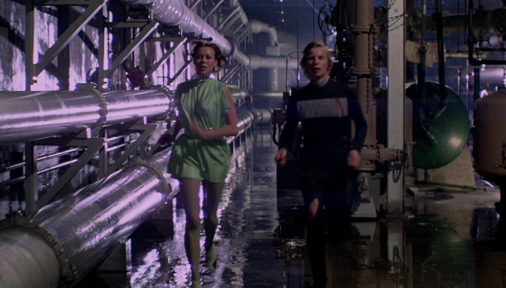 Screenshot from "Logan's Run" (1976) Screenshot from "Logan's Run" (1976)