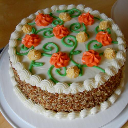 Carrot Cake with Cream Cheese Frosting