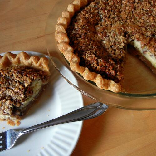 Pecan Cheesecake Pie