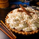 Pumpkin Pie with Stabilized Whipped Cream