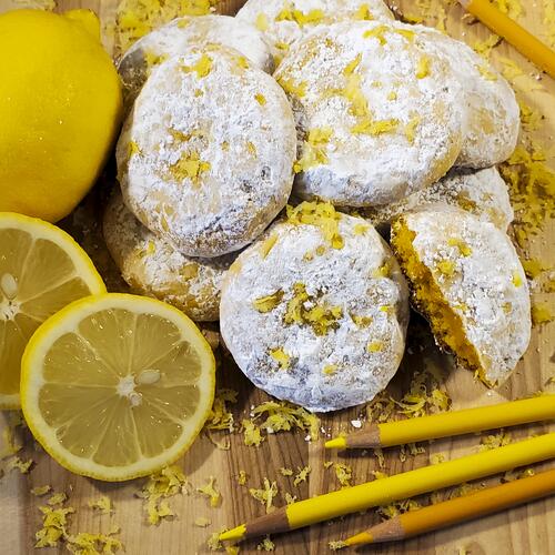 Chewy Lemon Cookies