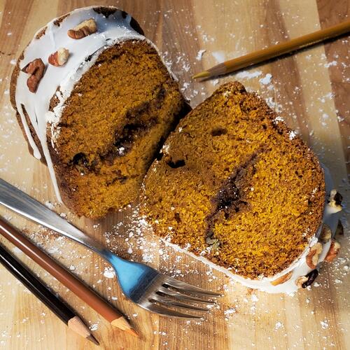 Glazed Sour Cream Bundt Cake
