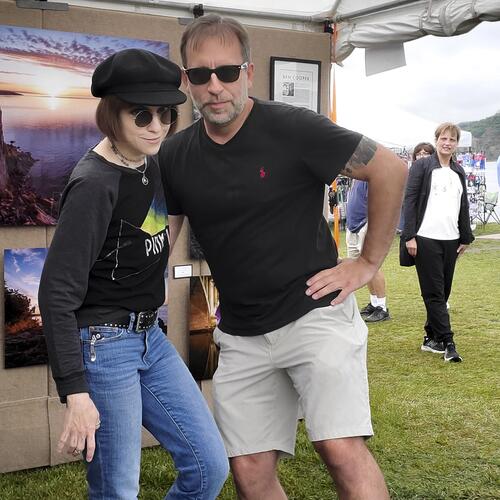 Jen Bateman with Ben Cooper