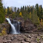 Gooseberry Falls State Park: Lower Falls and River Rocks