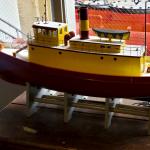 Lake Superior Maritime Visitor Center: Edna G Tugboat Model