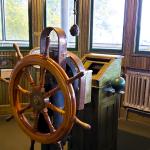 Lake Superior Maritime Visitor Center: Early Great Lakes Freighter Wheelhouse