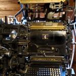 Lake Superior Railroad Museum: Linotype Machine