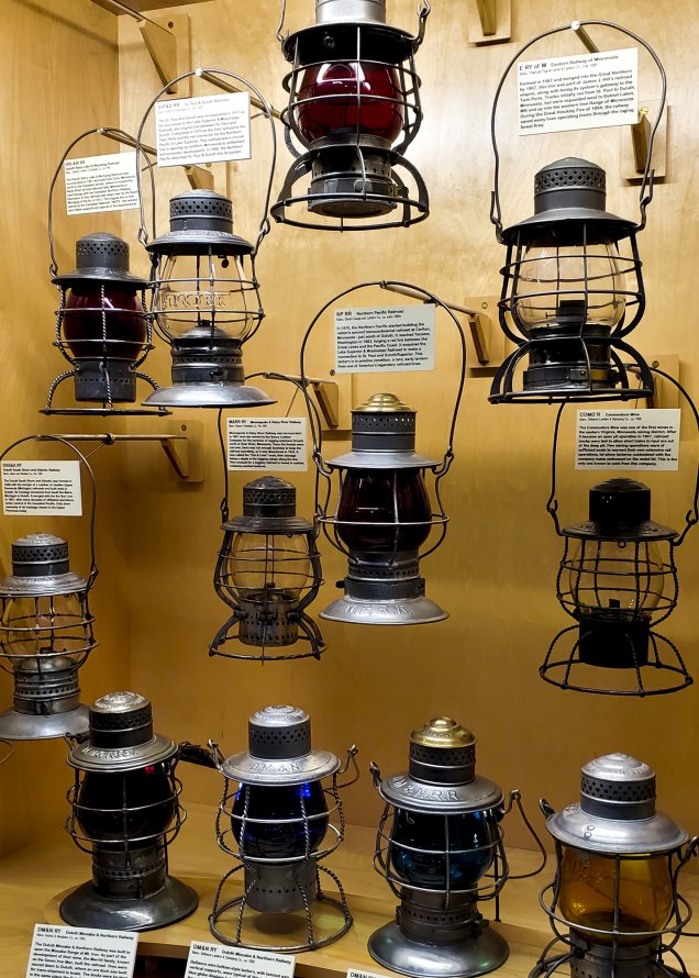 Lake Superior Railroad Museum: Antique Railroad Lanterns