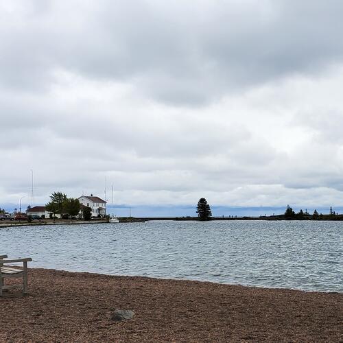 Grand Marais: Harbor, Facing East