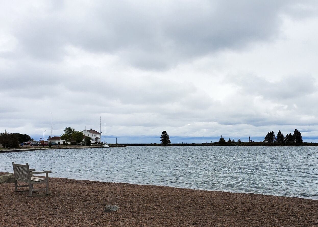 Grand Marais: Harbor, Facing East