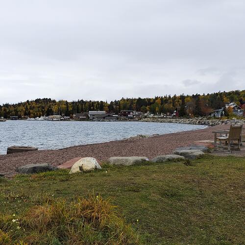 Grand Marais: Harbor, Facing West