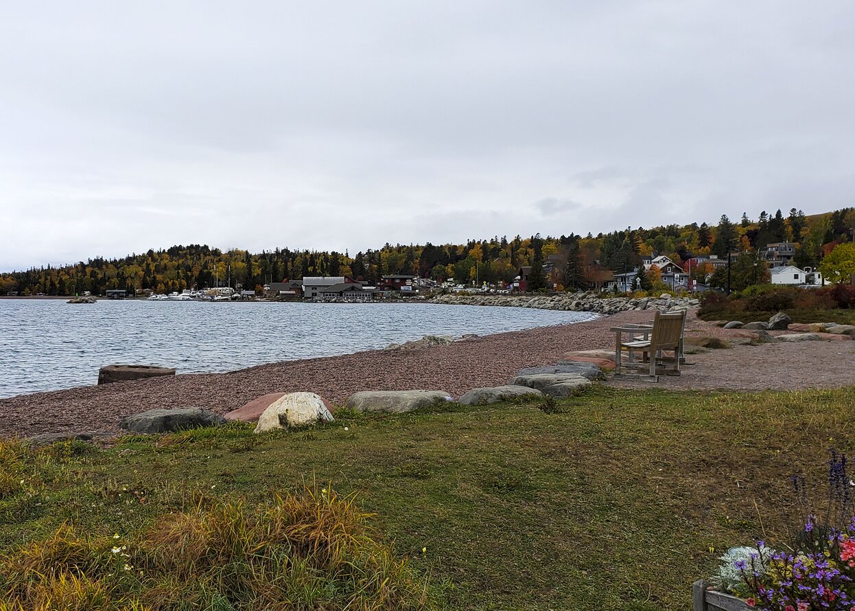 Grand Marais: Harbor, Facing West
