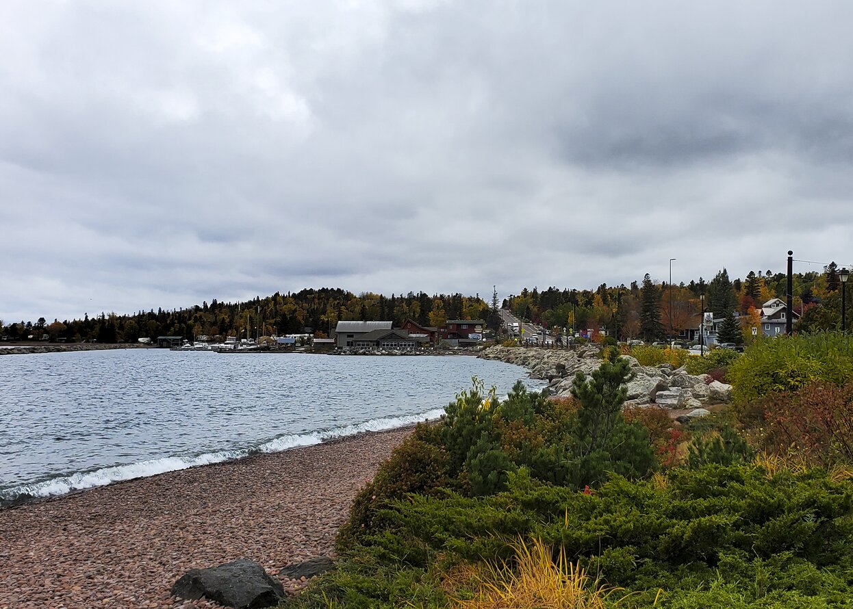 Grand Marais: Harbor, Facing Southwest