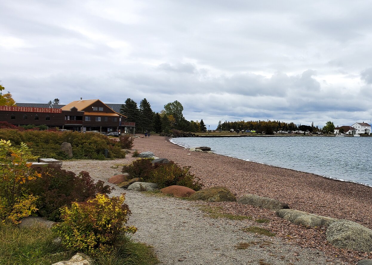 Grand Marais: Harbor, Facing Northeast