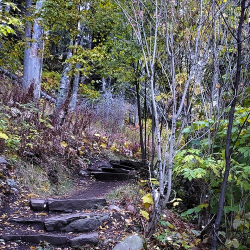 Cascade River State Park: Stone Steps