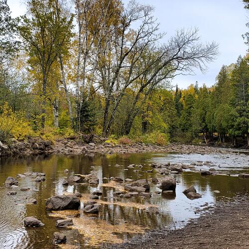 Gooseberry Falls State Park: Gooseberry River